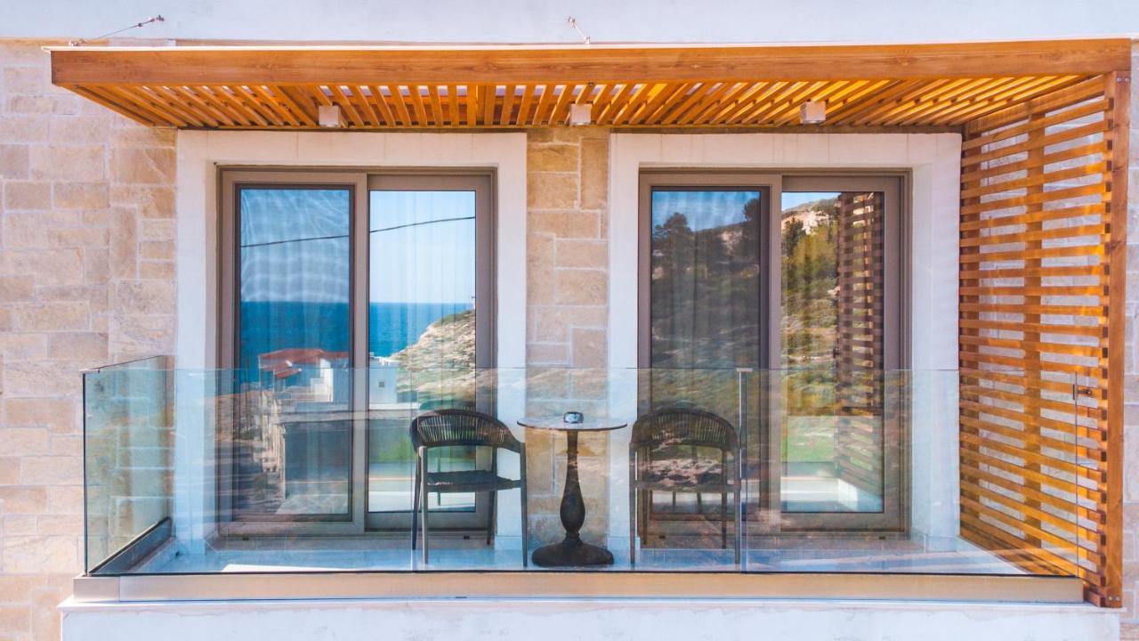 Thronos Aqua Residence A Sea View Luxury Villa Pachia Ammos Exterior foto