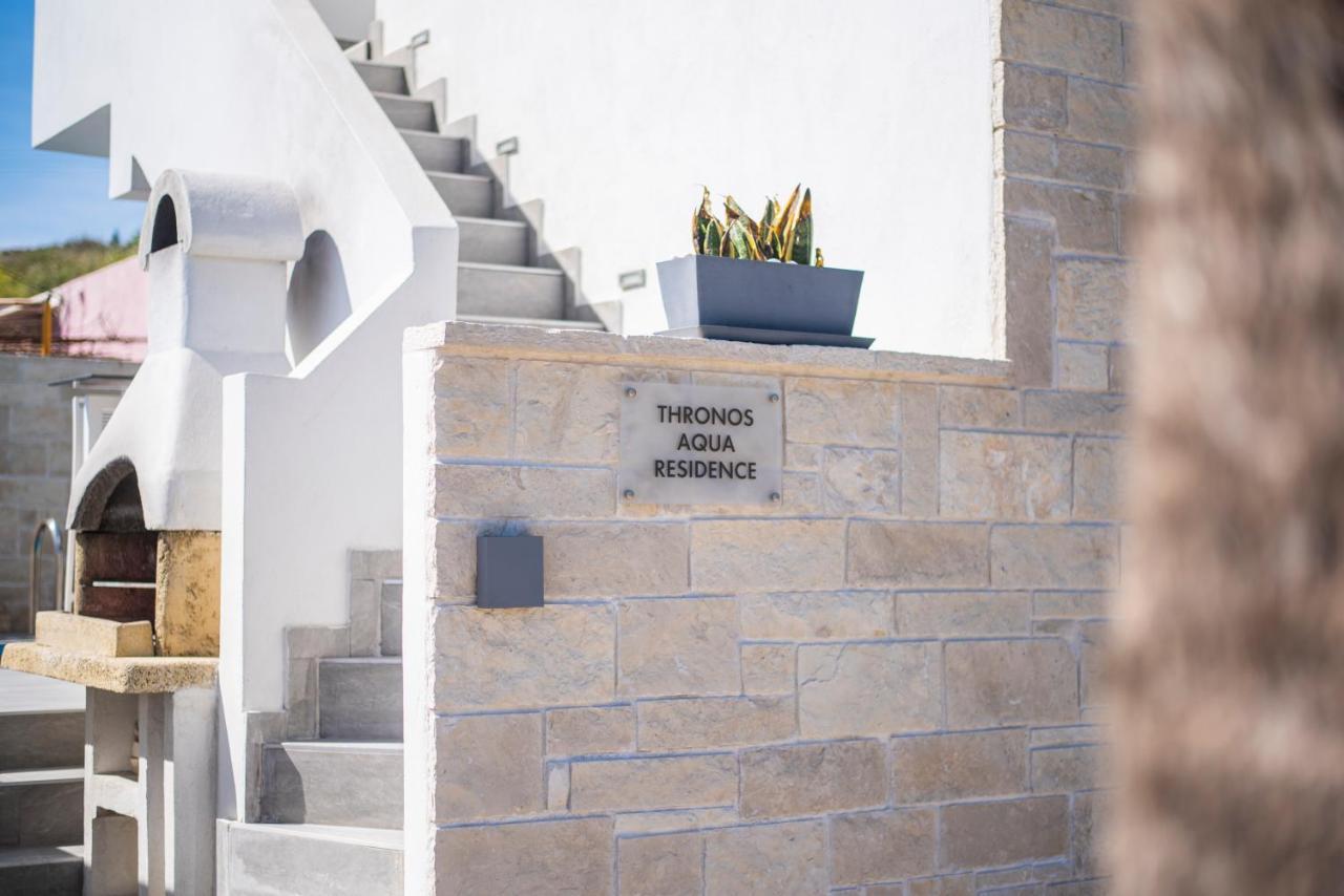 Thronos Aqua Residence A Sea View Luxury Villa Pachia Ammos Exterior foto